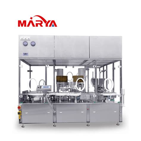 Shanghai Marya Vial Filling Monoblock Machine All In Filling Stoppering