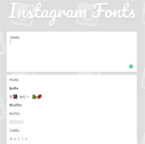 Best Instagram Fonts Generator Websites | Instagram Fonts - CoreMafia