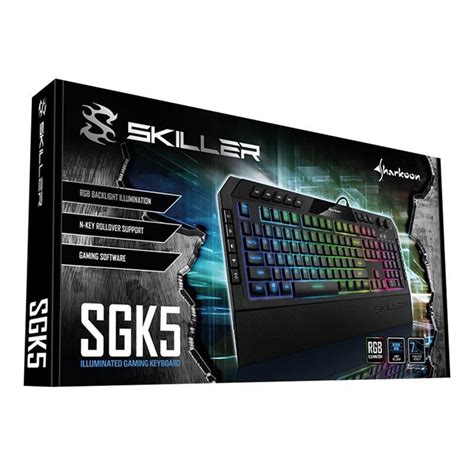 Sharkoon Skiller Sgk Keyboard German Tastaturen Deutsch Schwarz