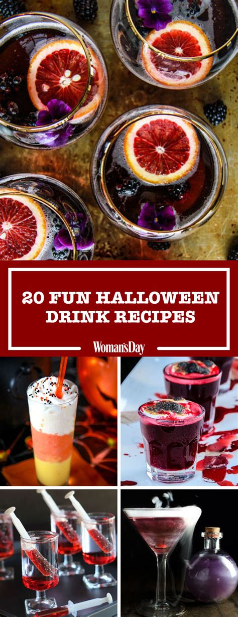 25 Easy Halloween Cocktails & Drinks - Recipes for Halloween Drink Ideas