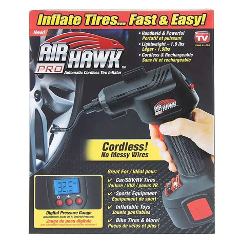 Air Hawk Pro - Automatic cordless tire inflator | Rossy