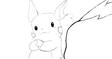 Raichu sketch by Akashima on DeviantArt