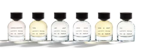 henry rose  transparent fine fragrances