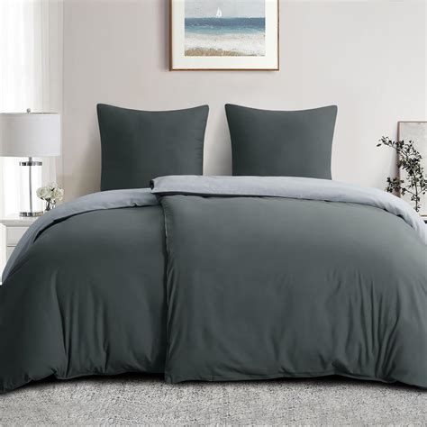 Aisbo Bed Linen X Cm Piece Grey Reversible Bed Linen X