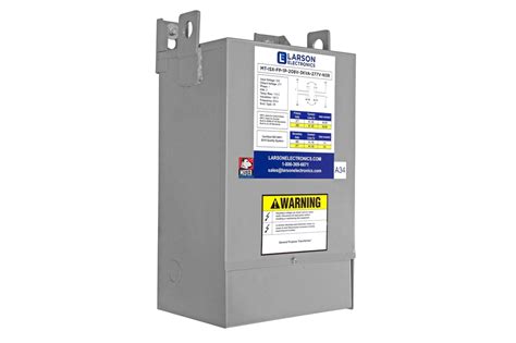 Larson Electronics Kva Isolation Transformer V Primary