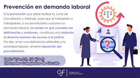 CJF on Twitter DíadelTrabajo En una demanda laboral la prevención