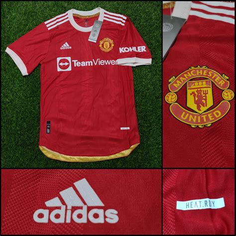 Jual JERSEY BOLA MU HOME PLAYER ISSUE 2021 2022 GRADE ORI Indonesia