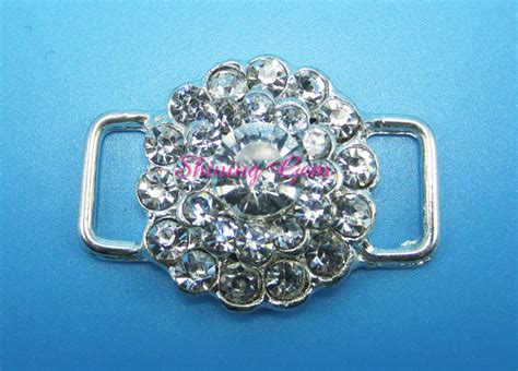 Luxury Swimwear Rhinestone Swimsuit Beachwear Jewel Bathing Suit Center Bikini Connectors BCC01