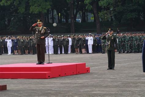 Markas Besar Tentara Nasional Indonesia Gelar Upacara Hari Pahlawan