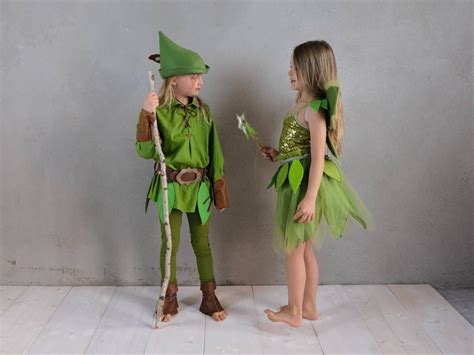 Peter Pan Costume for Kids Costume Robin Hood Fairy - Etsy