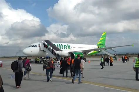 Wah Citilink Buka Rute Baru Kediri Jakarta Di Bandara Dhoho Memo Kediri