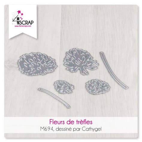 Matrice De Coupe Scrapbooking Carterie Nature Fleurs De Tr Fle