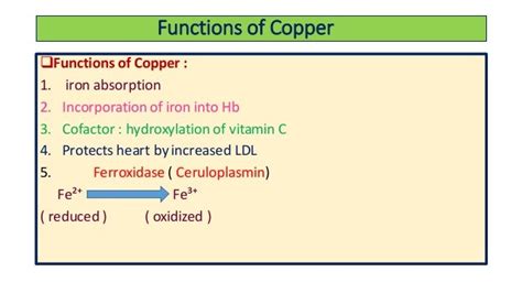 Copper Metabolism And Its Clinical Significance