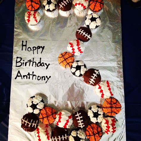 Sports birthday party Sports Themed Birthday Party, Baby Boy Birthday ...