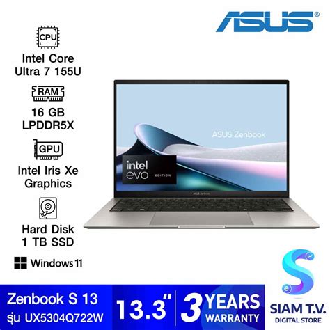 Notebook Asus Zenbook S Oled Ux Ma Nq Ws