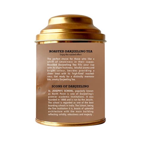 Roasted Darjeeling Fine Loose Leaf Tea Nathmulls Of Darjeeling