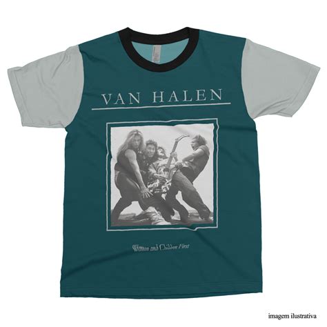 Camiseta Van Halen Women And Children First Rock N Roupa