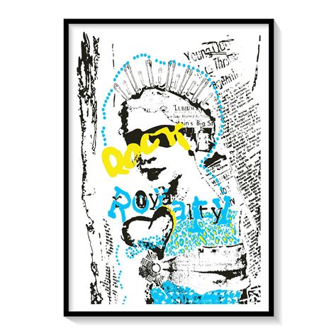 Buy Woman Banksy Style Pop Art Painting & Art Print Online India at ...