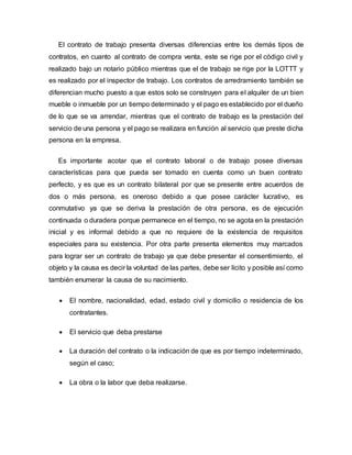 Sujetos de relación de trabajo PDF