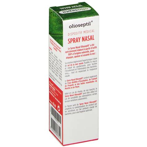 Olioseptil Spray Nasal Ml Redcare Pharmacie