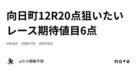 向日町12r🚴🏻‍♂️🔥🔥20点🔥🔥狙いたいレース👀🔥🔥期待値目6点｜pセル競輪予想