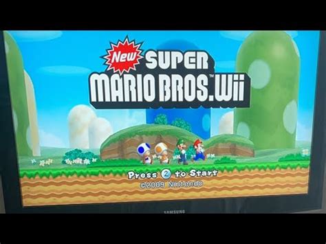 New Super Mario Bros Wii Speedrun Attempt Youtube