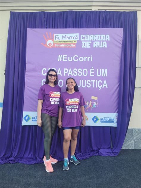 Primeira Corrida Contra O Feminicídio De Brasileira Pi Reúne Mais De