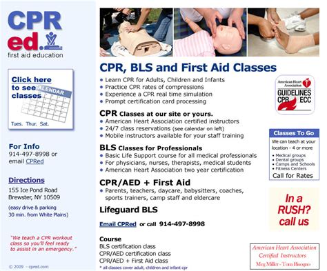 Westechester County Bls Cpr Training