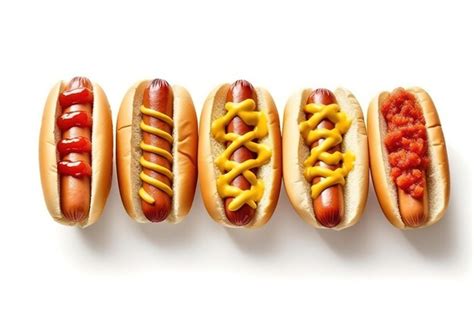 Premium Ai Image Tasty Hot Dogs