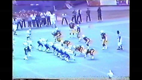 1985 Texas 5a Football Regional P1 Houston Jack Yates Vs West Orange