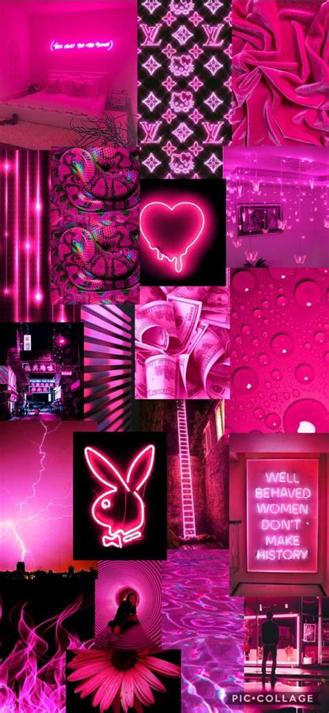 Pink Aesthetic Neon Wallpaper Neon Wallpaper Pink Neon Wallpaper Images