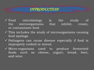 Food microbiology | PPT