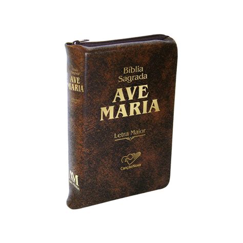 Bíblia Ave Maria Letra Maior Livraria Nossa Senhora Aparecida