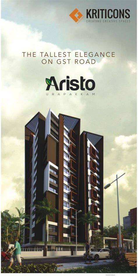 Kriticons Aristo Bharathi Nagar Urapakkam Chennai Apartments