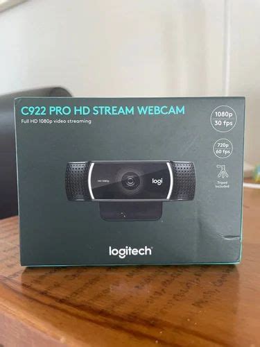 Black Logitech C922 Pro Stream Webcam Hd 1080p30fps Or Hd At Rs 9999