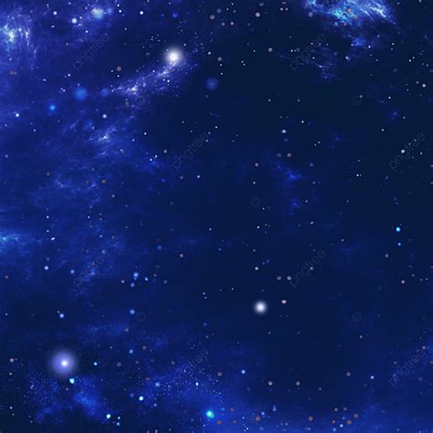 Céu Estrelado De Galáxia De Fantasia Azul Png Via Láctea Galáxia