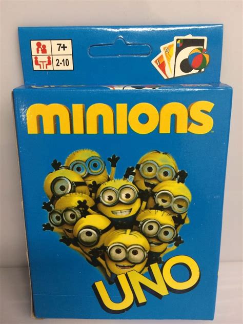 Jogo De Cartas Uno Minions Presente Brinquedo R 1350 Em Mercado Livre