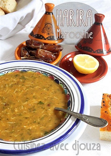 Harira Marocaine Soupe Traditionnelle