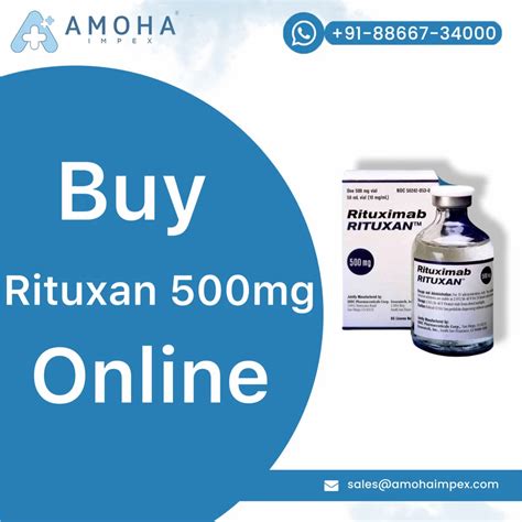 Rituxan Rituximab Injection 500mg At Rs 20000 Vial In Surat Id 2851696861855