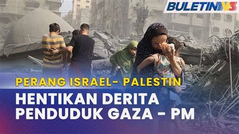 Perang Israel Palestin Kuatkuasakan Gencatan Senjata Sekarang Pm