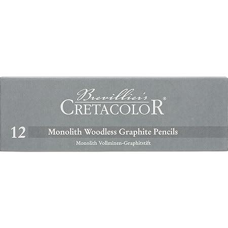 Cretacolor Monolith Woodless Graphite HB Pack Of 12 Pencils Amazon In