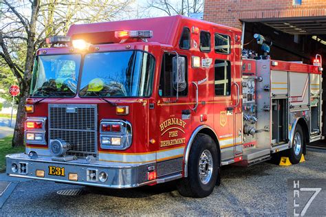 Burnaby Fire Department Engine Hall Emergency Photography Flickr