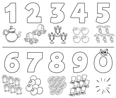 Desenhos De Numeros Para Colorir E Imprimir Coloring City Imagesee