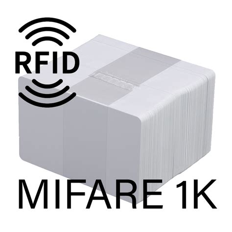 CARD RFID MIFARE BIANCHE 1K 13 56MHZ ISO14443