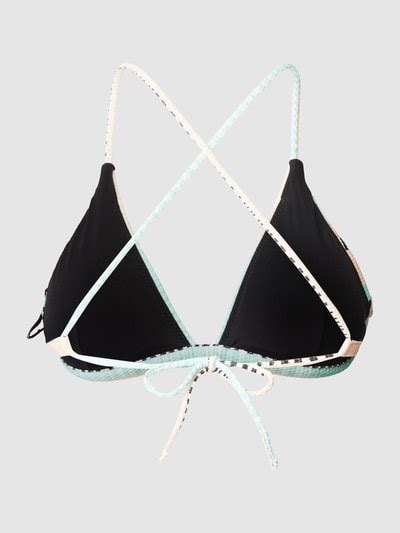 Rip Curl Bikini Oberteil Mit Gekreuztem R Cken Modell Ripple Effect