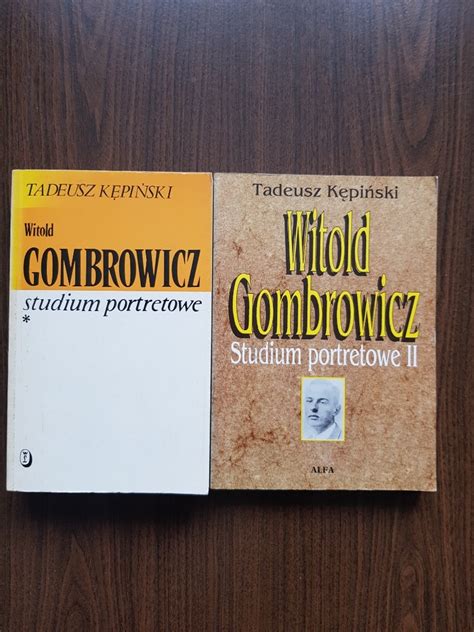 T K Pi Ski Witold Gombrowicz Studium Portretowe Bi Goraj Kup