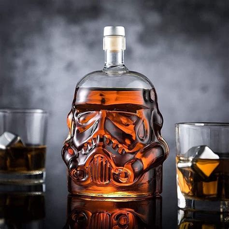 Stormtrooper Bottle Decanter Starwars Storm Trooper Whiskey Carafe