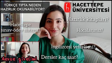 Hacettepe Tipta Hazirlik Okumak Beraber Derse Girelim Youtube