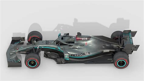 F1 Mercedes W11 2020 - 3D Model by Cactus3D