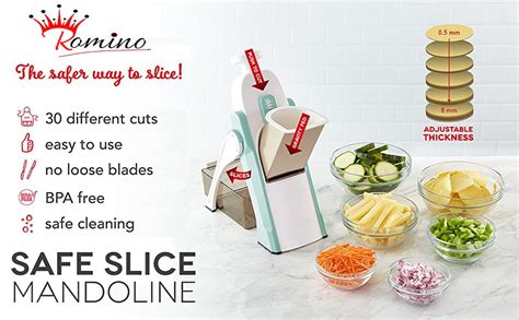 Buy ROMINO Vegetables Cutter For Kitchen Mandoline Slicer And Chopper